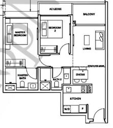 The Watergardens At Canberra (D27), Apartment #568150631